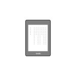 【png・jpg形式】kindle Paperwhiteのイラスト画像作ってみた
